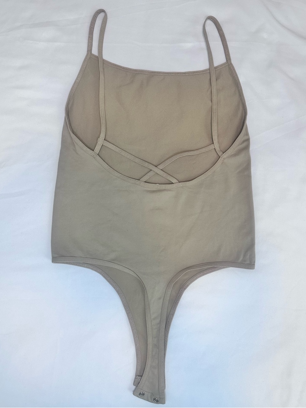 Free People Intimately Nude Seamless Strappy Back Bodysuit XS/S